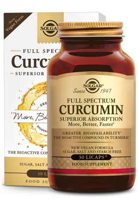 Solgar Full Spectrum Curcumin (Kurkuma) Capsules
