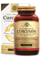 Solgar Full Spectrum Curcumin (Kurkuma) Capsules - thumbnail