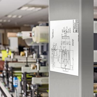 Avery-Zweckform Slijtvaste, weerbestendige folie-etiketten L4775-20 (N/A ),Wit, Rechthoek, 20 stuk(s), Permanent hechtend