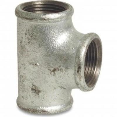 T-stuk - Fig.130 - Staal verzinkt - binnen/binnen/binnen - 1/4"