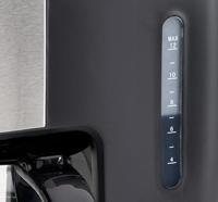 Clatronic ES 3643 Espressomachine met filterhouder Zwart, RVS 850 W Met kopverwarmer, Met melkopschuimer - thumbnail