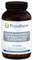 Proviform Calcium Magnesium Zink Bisglycinaat & D3 Vegicaps - thumbnail
