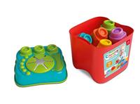 Clementoni baby clemmy sensory emmer met blokken - thumbnail