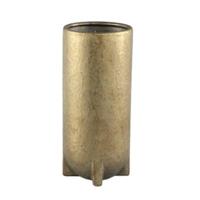 PTMD bloempot mardix hoog s goudkleurig 30 cm | 8 stuks - thumbnail