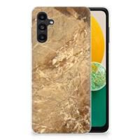 Samsung Galaxy A13 | A04s | TPU | Siliconen hoesje | Marmer Creme - thumbnail
