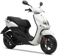 Plaatset 9-delig Edge voor Yamaha Neo's - vanaf bouwjaar 2008 tot 2011 - 2 en 4 takt model - glanzend wit - thumbnail