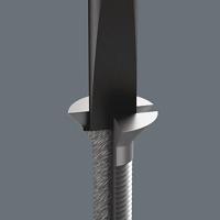 Wera 2035 Elektronica en fijnmechanica Platte schroevendraaier Kopbreedte: 4 mm Koplengte: 80 mm DIN 5264-A, DIN ISO 8320 - thumbnail