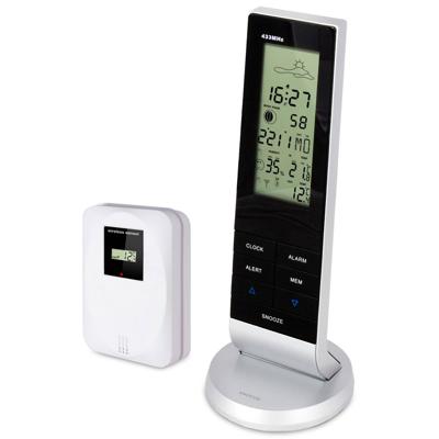 Alecto Weerstation met draadloze sensor Zwart / Zilver - WS-1150