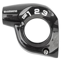 Afdekkap / indicator voor Shimano Nexus 3 SL-3S35 - Zwart - thumbnail