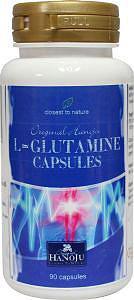 Hanoju L-Glutamine 90 Vegetarische capsules Hanoju L-Glutamine 90 Vegetarische capsules