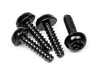 Tp. wide button head screw m4x16mm (4pcs) - thumbnail