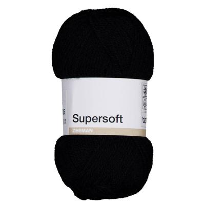 Super soft Breigaren - Zwart