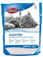 TRIXIE SIMPLE'N'CLEAN GRANULAAT SILICAATSTROOISEL 4X8 LTR - thumbnail