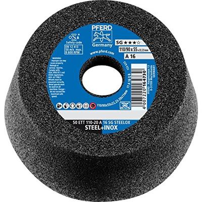 PFERD TOOLS 63418222 Schuurpan 50 ETT 110-20 A 16 SG STEELOX Diameter: 11 cm 2 stuk(s) PFERD TOOLS 63418222 Schuurpan 50 ETT 110-20 A 16 SG STEELOX Diameter: 11 cm 2 stuk(s)