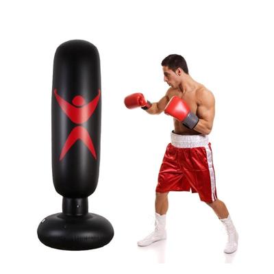 PVC kinderen opblaasbare boksen column fitness Toy verdikking staking zandzakken hoogte: 160cm