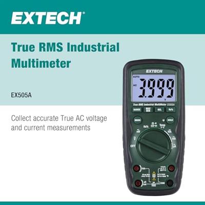 Extech Extech EX505A Multimeter Digitaal CAT IV 600 V Weergave (counts): 6000