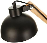 Flexo/bureaulamp EDM 32116 Zwart Hout Metaal 60 W E27 Ø 16 x 52 cm Ø 16 x 53 cm - thumbnail