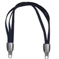 Qibbel Widek triobinder rvs beugels 28" zw/grijs/antra. op kaart - thumbnail