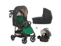 hauck 3-in-1 kinderwagen Rapid 4S Plus Trioset (smaragd) - thumbnail