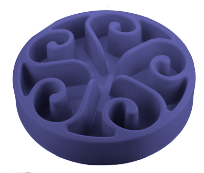 Eat Slow Live Longer Original Blue L