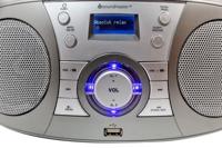 soundmaster SCD1800TI DAB+ Digitale Radio FM Boombox met CD MP3 Bluetooth Streaming USB Verbinding - thumbnail