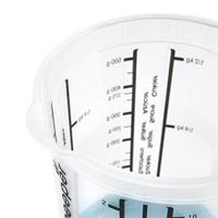 Keeeper Maatbeker anti-slip 0,5L blauw - thumbnail