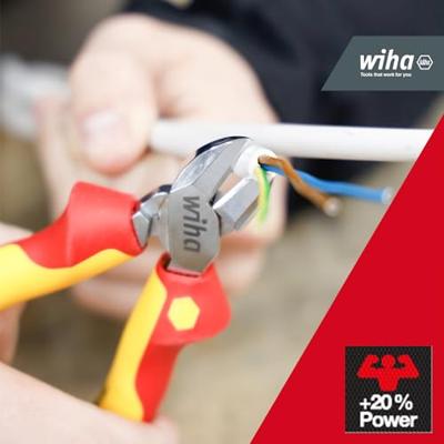 Wiha VDE-Schraubendrehersatz mit Seitenschneider 6tlg in Tasche 33969 Gereedschapsset Electricien Incl. tas 6-delig - thumbnail