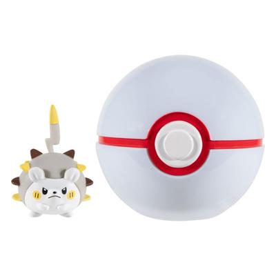 Boti Pokémon clip &apos;n&apos; go togedemaru premier ball speelset, 2dlg..