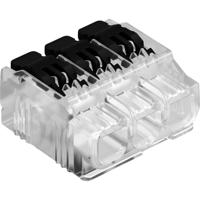 OBO Bettermann 2054423 61 HSK43 Flexibel: 0.02-4 mm² Massief: 0.02-2.5 mm² Aantal polen: 3 75 stuk(s) Transparant - thumbnail