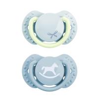Difrax LOVI Pacifier Dynamic Newborn Baby Shower Boy - Fopspeen - thumbnail
