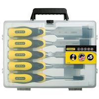 Stanley handgereedschap Steekbeitelset Dynagrip 5Dlg. (6,10,15,20,25 mm) - 2-16-888 - thumbnail