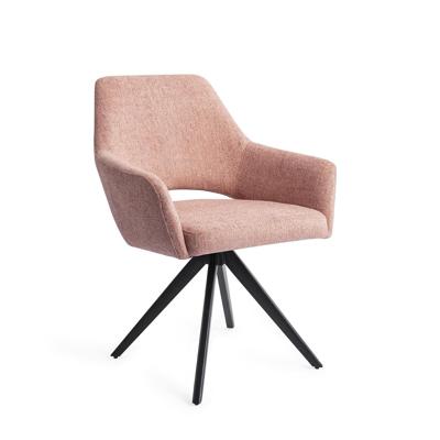 Jesper Home Yanai eetkamerstoel Pink Punch turn black