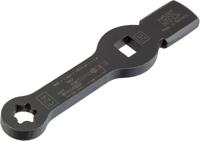 HAZET Ring-slagsleutel · met 2 slagvakken 2872-E24 · 3/4 inch (20 mm) vierkant hol · Buiten-TORX®-profiel · SW E24 - thumbnail