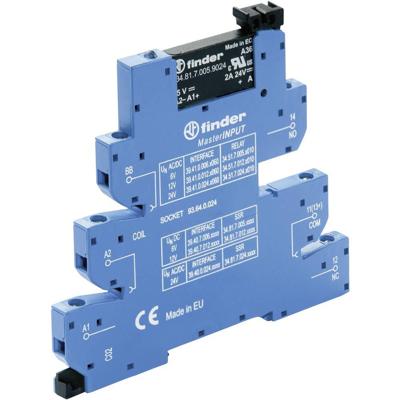 Finder Halfgeleiderrelais 39.40.8.230.9024 2 A Schakelspanning (max.): 24 V/DC 1 stuk(s) Finder Halfgeleiderrelais 39.40.8.230.9024 2 A Schakelspanning (max.): 24 V/DC 1 stuk(s)