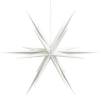Kerstlamp met LED inklapbaar 100 cm wit - thumbnail