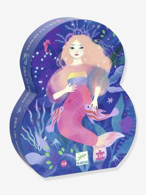 Puzzel 36 stukjes Ella de zeemeermin DJECO paars Puzzel 36 stukjes Ella de zeemeermin DJECO paars
