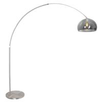 Steinhauer Vloerlamp Sparkled light 9879 staal kap kunststof grijs - thumbnail