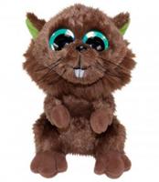 Lumo Stars knuffel - bever pörri, 15cm - thumbnail