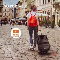 Fenton FT12LED actieve 700W mobiele 12 inch speaker met LED-show - thumbnail