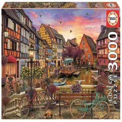 Puzzel Educa France (3000 pcs)