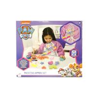 Paw Patrol vingerverfset met schort roze - thumbnail