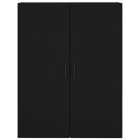 Hangkast 69,5x34x90 cm zwart - thumbnail