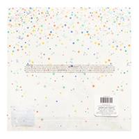 American Crafts • specialty paper buenos días 12x12" acetate with gold foil - thumbnail