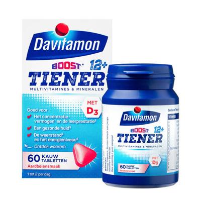 Davitamon Multi 12+ Tiener Kauwtabletten Aardbei