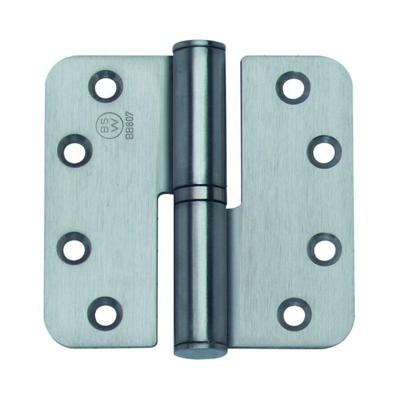 BSW kogelstiftpaumelle - gegalvaniseerd afgerond - 89 x 152 x 3 mm - bb 807 gv-rd - draairichting 1