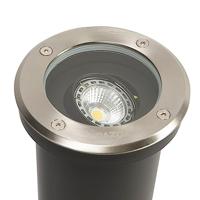 QAZQA Set van 3 buiten grondspots staal verstelbaar IP65 - Delux - thumbnail