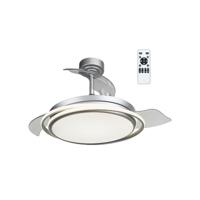 CristalRecord Plafondventilator Antila Ø 106 cm mat chroom - thumbnail