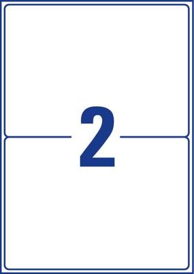 Etiket Avery L7168-100 199.6x143.5mm wit 200 etiketten