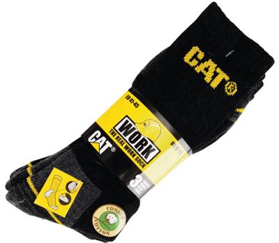Caterpillar Cat sokken 3-pack 96460 | zwart/grijs | maat 41/45 - 5420018113885 Caterpillar Cat sokken 3-pack 96460 | zwart/grijs | maat 41/45 - 5420018113885