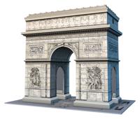 RAVENSBURGER 3D-puzzel Arc De Triomphe 216 stks - thumbnail